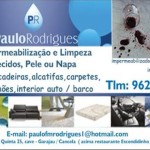 Paulo Rodrigues – impermeabilizações e limpeza de tecidos