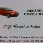Jorge Manuel de Freitas – Mecânica e Bate Chapa