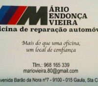 Mario Mendonça Vieira – Reparação Automóvel
