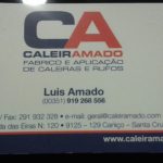 Caleiramado – fabrico e aplicação de caleiras e rufos