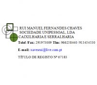 RUI CHAVES ALUMÍNIOS